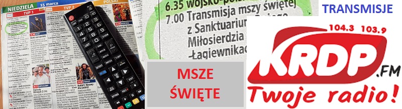 Transmisje Mszy Świętych